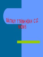 hóa học với  vấn đề môi trường