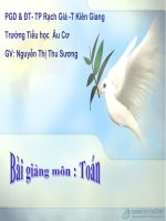 Tiết 140. Ôn tập về phân số ( tiếp theo )