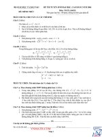 de thi dh hay chia xe