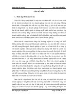 luận văn quản trị tài chính  Hoàn thiện công tác phân tích tài chính tại công ty cơ điện toàn cầu TOMECO