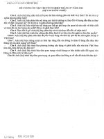 tài liệu ôn thi tốt nghiệp môn CHÍNH TRỊ