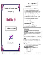 Chương Vecto của hình học 10