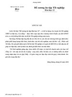 On thi TN toàn tập