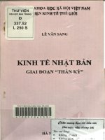 Kinh tế Nhật Bản - Giai đoạn thần kỳ