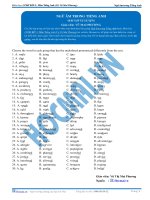 Ngữ âm trong Tiếng Anh- Part 2