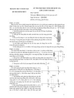 ĐỀ THI HSG MÔN VẬT LÝ VÒNG QUỐC GIA NĂM 2011 - NGÀY 2