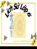 Lịch Sử: Bài 21