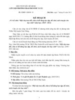 Kế hoạch hội chợ 26 - 3