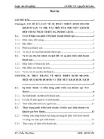 Tluận văn quản trị khách sạn du lịch hực trạng và giải pháp thu hút khách du lịch ở khách sạn New Hotel