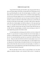 TÓM TẮT LUẬN VĂN Phân tích tình hình tài chính tại Công ty Trách Nhiệm Hữu Hạn Unitex Fashion