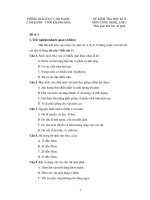 Đề HKII Công nghệ 7 - 3