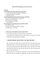 Chuyên đề bồi dưỡng giáo viên tin học Trung học cơ sở