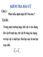 Giáo án điện từ về lực đàn hồi