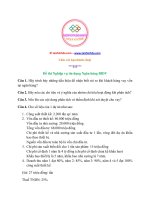 Đề thi nghiệp vụ tín dụng ngân hàng BIDV.PDF