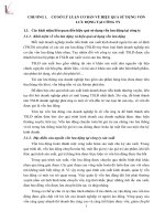Nâng cao hiệu quả sử dụng vốn lưu động tại công ty TNHH sản xuất một thành viên Minh Đức