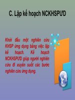 Cáh làm đề tài mới (Phần 7)