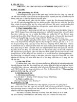 SKKN PHƯƠNG PHÁP GIẢI TOÁN KIỀM HẤP THỤ OXIT AXIT