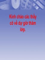 BÀI 8. SẮP XẾP VÀ LỌC DỮ LIỆU (T1)