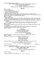 Đề thi HSG hyện Đoan Hùng năm 2010-2011