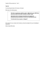 Academic Writing sample task - Task 2