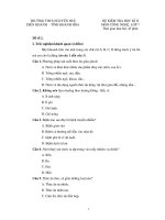 Đề HKII Công nghệ 7 - 7