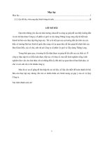 Báo cáo tổng hợp về tình hình hoạt động sản xuất kinh doanh tại Công ty cổ phẩn Cơ giới và Xây dựng Thăng Long