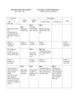 MA TRAN ĐỀ THI HKI TOAN 9 THCS HAI CHANH