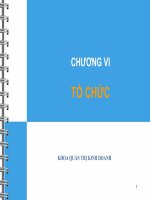 Tổ chức trong quản trị kinh doanh