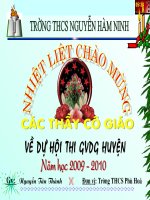 Tiet 37 Goc ở tâm. Số đo cung