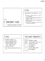 Chương 3 Kế toán hàng tồn kho phần 2 (Môn Kế toán tài chính 1)