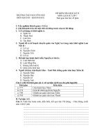 Đề HKII lịch sử 7 - 5