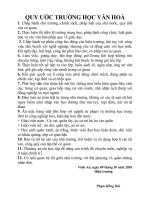 Qui ước Trường học văn hóa