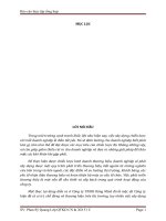 Báo cáo tổng hợp về tình hình HOẠT ĐỘNG SẢN XUẤT-KINH DOANH TẠI CÔNG TY TNHH HỢP MẠNH