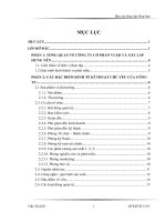 Báo cáo tổng hợp về kết quả kinh doanh và hoạt động quản trị tại Công ty cổ phần VLXD & xây lắp Hưng Yên