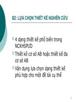 Cáh làm đề tài mới (Phần 3)