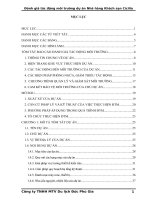 Đánh giá tác động môi trường dự án NHÀ HÀNG KHÁCH SẠN CICILIAL  2015