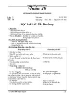 GA Âm nhạc CKTKN Tuần 30-Lớp 1,2,3,4,5