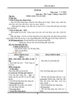 GIAO AN TUẦN 26 DEN TUAN 30