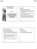 Chương 1 Kế toán giao dịch ngoại tệ và hoạt động kinh doanh xuất nhập khẩu Phần 1 (Môn Kế Toán Tài Chính 2)