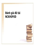 Cáh làm đề tài mới (Phần 8)