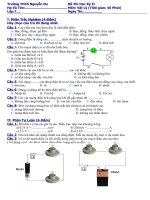 Đề Thi Vật Lý 7 kỳ 2 (New)