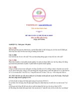 Đề thi tuyển vị trí tín dụng ngân hàng BIDV bắc miền trung.PDF