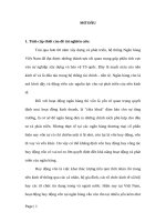 TÌM HIỂU HOẠT ĐỘNG VÀ ĐỀ XUẤT MỘT SỐ GIẢI PHÁP NÂNG CAO HIỆU QUẢ HUY ĐỘNG VỐN TẠI NGÂN HÀNG TMCP CÔNG THƯƠNG VIỆT NAM CHI NHÁNH PHÚ THỌ