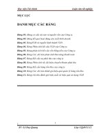 Vốn lưu động và các giải pháp nâng cao hiệu quả sử dụng vốn lưu động tại Công ty TNHH MTV tư vấn và xây dựng EU Đông Đô