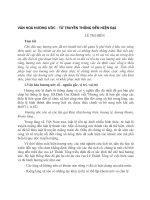 Văn hóa hương ước - từ truyền thống đến hiện đại