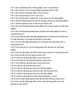 đề cương môn quy hoạch sản xuất nông nghiệp