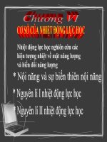 nội năng và sự biến thiên của nội năng