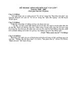 Đề thi HSG Văn 7