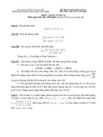 Đề TS chuyên 10 KHTN 2004