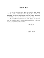 Hoàn thiện tổ chức kế toán tại Công ty TNHH Một thành viên Ứng dụng Kỹ thuật và Sản xuất (TECAPRO)